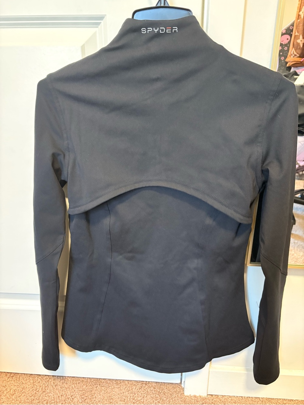 NWT Spyder Active Women’s Full Zip Performance Jacket Small Black - Picture 3 of 11